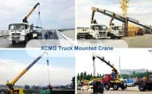 XCMG official 16 ton new truck mounted crane with telescopic arm SQ16SK4Q for sale